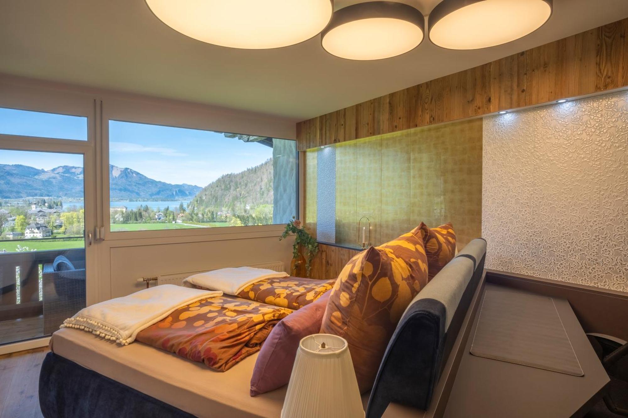 Wolfgangsee Appartements شتروبل المظهر الخارجي الصورة