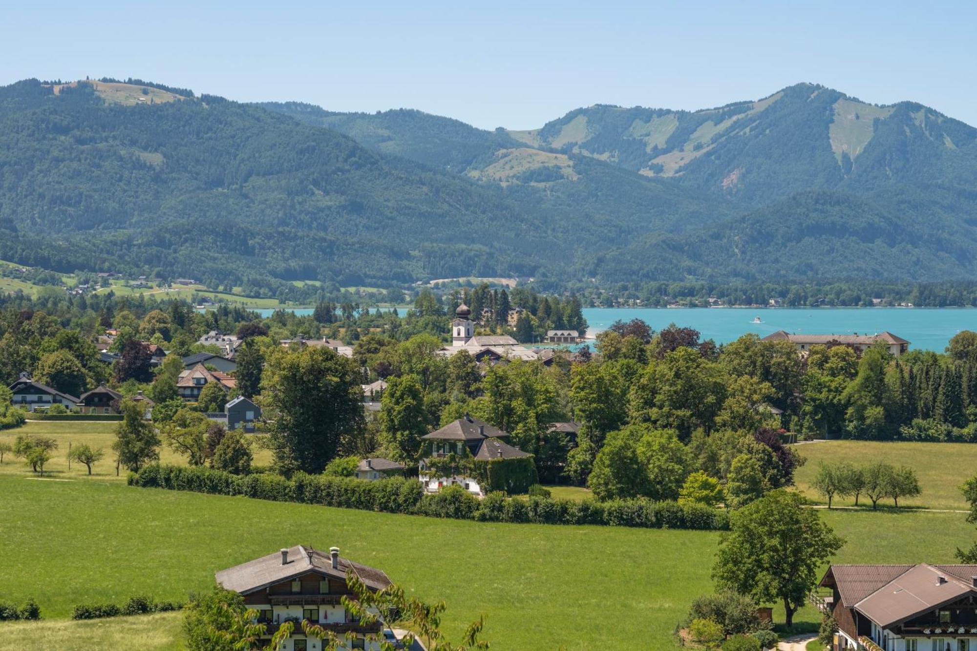 Wolfgangsee Appartements شتروبل المظهر الخارجي الصورة
