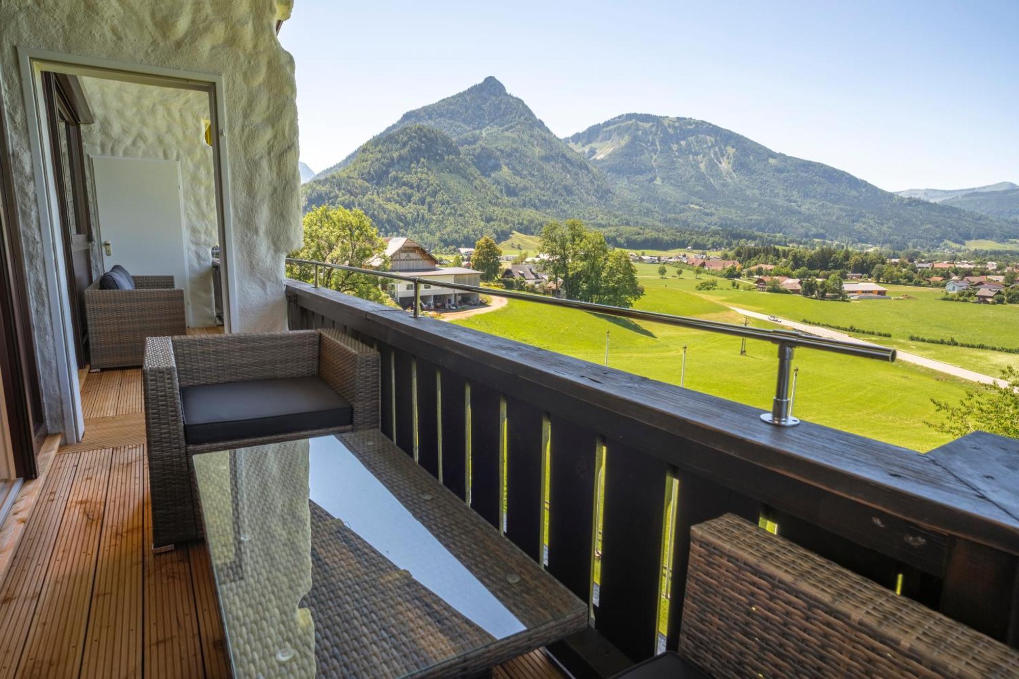 Wolfgangsee Appartements شتروبل المظهر الخارجي الصورة