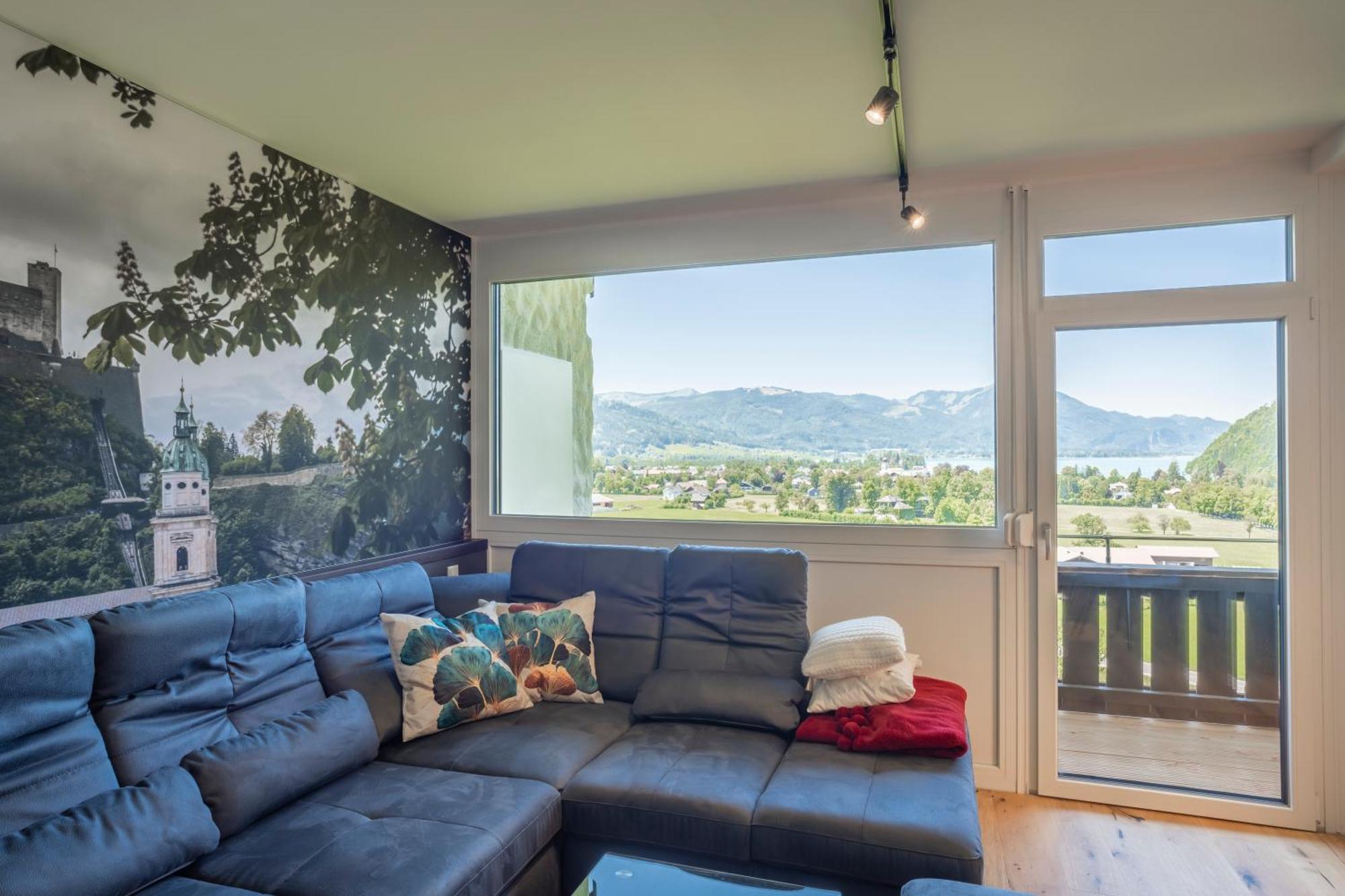 Wolfgangsee Appartements شتروبل المظهر الخارجي الصورة