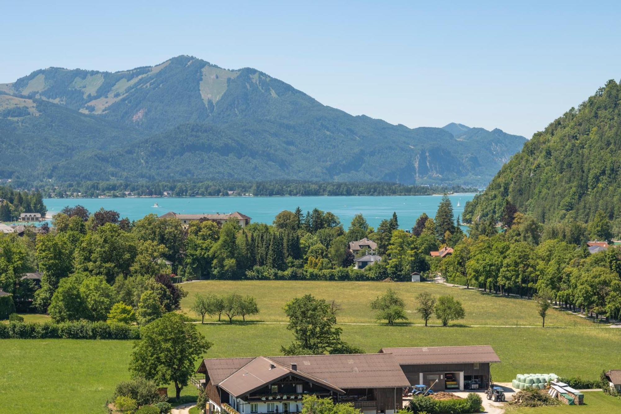 Wolfgangsee Appartements شتروبل المظهر الخارجي الصورة