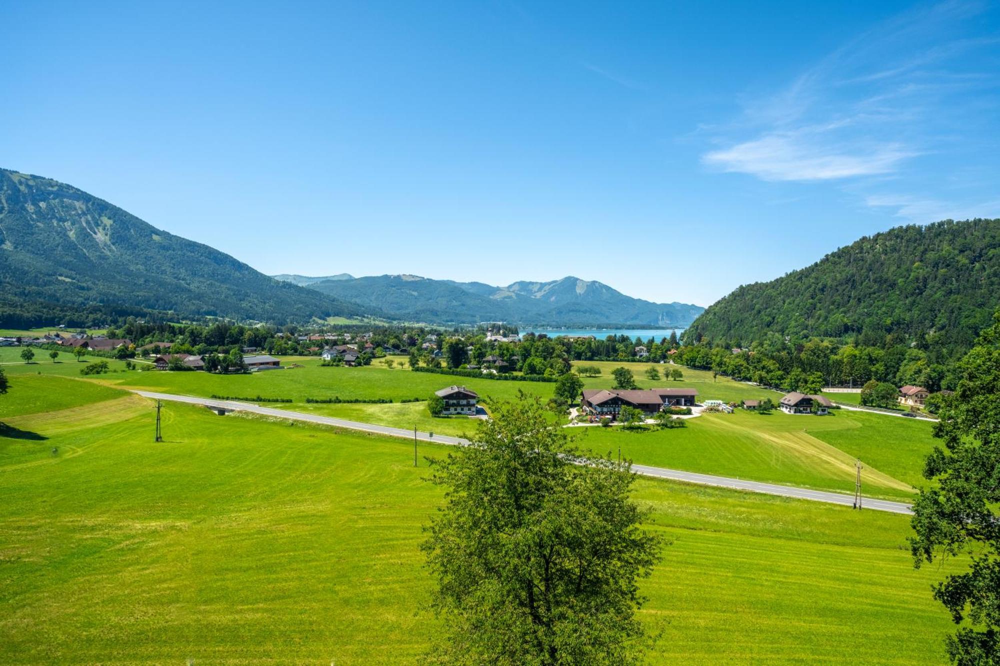 Wolfgangsee Appartements شتروبل المظهر الخارجي الصورة